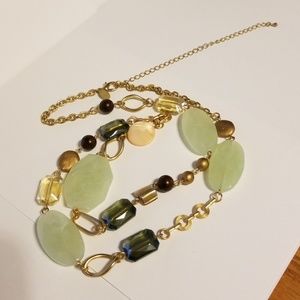 Cookie Lee 30" (plus 5" extender) necklace